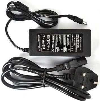HF@12V 6A 6 amp 72W DC POWER Supply Adapter, UK plug(or European plug),Great For Supplying LED Strip LED TAPE Lights