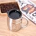 Fly Skyline Coffee Mug Double Wall Stainless Steel Insulated Coffee & Beer Barrel Shape Mugs
