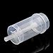 EKIND Round Shape Clear Push-Up Cake Pop Shooter Plastic Containers with Lids, Base & Sticks, Pack of 40