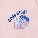 BT21 Official Merchandise by Line Friends - KOYA Character Unisex Artwork Graphic T-Shirt, Medium, Light Pink
