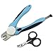 Pet Dog Cat Nail Clippers Designed By SySrion - Free Nail File - Razor Sharp Blades - Safety Stop to Prevent Overcutting Nails - Non Slip Handles - For Professional, Safe, At Home Pet Grooming