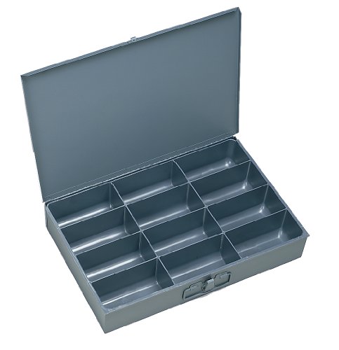 image for Durham 211-95-IND Gray Cold Rolled Steel Individual Small Scoop Box, 1