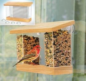 2 Way Mirror Window Bird Feeder Amazon Co Uk Garden Outdoors