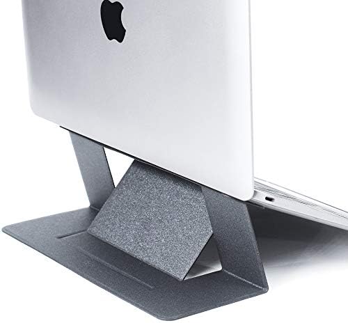 imluckies Invisible Laptop Stand, Portable Folding Laptop Stand for All Apple MacBook Pro 13 Inch/ 15 Inch, MacBook Air, HP, Dell, Samsung & Notebook, MacBook Stand