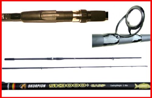 Skorpion Westline ANGELSET 2 KARPFENRUTEN 2 KARPFENROLLEN Rod POD 2 ELEKTRISCHE BISSANZEIGER KARPFENSET NEU – Bild 6