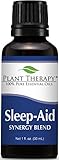 Plant Therapy Sleep Aid Synergy Essential Oil Blend. 100% Pure, Undiluted, Therapeutic Grade. Blend of: Mandarin, Ylang-Ylang, Valerian, Lavender and Neroli. 30 mL (1 Ounce).