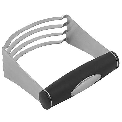 Jeffergarden Stainless Steel Dough Blender Pastry Cutter Home Office Kitchen with Non-Slip Handle (The secondary injection molding hand shank)
