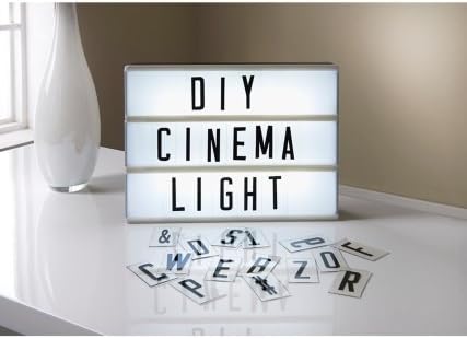 DIY cine caja de luz – por pajee TM: Amazon.es: Bebé