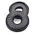 2 Pairs Black Ear pad Cushion for Technics RP-DJ1200 DJ 1200 DJ1210 DJ 1210 DJ Headphones