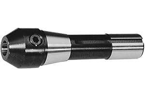 LYNDEX-NIKKEN Lyndex 830-028 R8 Taper Shank Steel End Mill Holder, 1.38" Nose Diameter, 7/16" Hole Diameter
