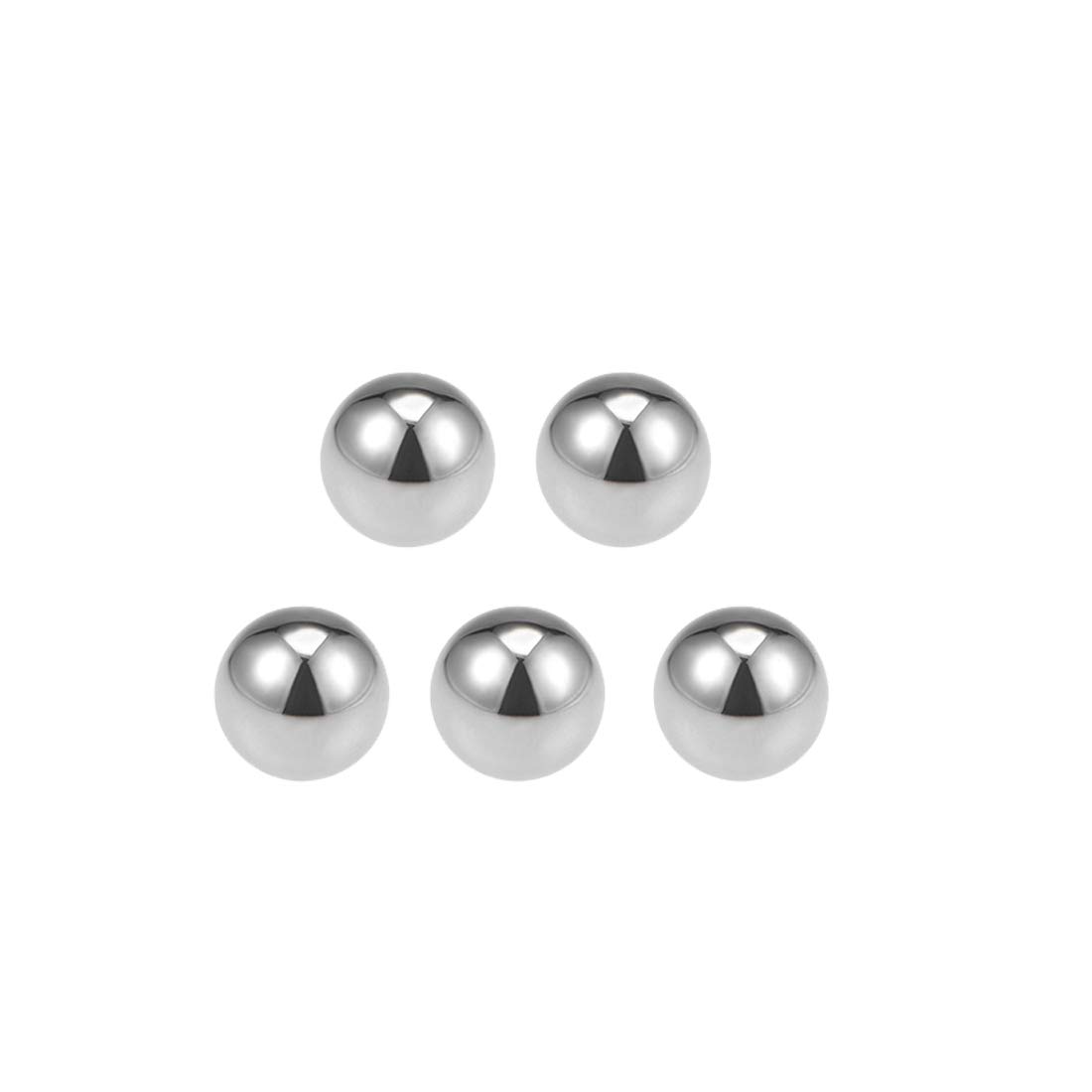 sourcing map Bearing Balls 5/8-inch 304 Stainless Steel G100 Precision 10pcs