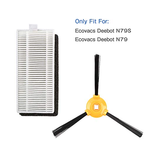 image for LAMPTOP 16 Packs Accessories Kit for Ecovacs Deebot N79S N79 Robotic V