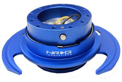 NRG Gen 3.0 Steering Wheel Quick Release Kit Matte Blue Color (Part: SRK-650BL)
