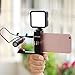 Ulanzi PT-1 Microphone Cold Shoe Plate, Hand Video Grip Microphone Hot Shoe Stand Rig Bracket for Ulanzi Iron Man II ST-03 ST-01 Phone Tripod Mount Adapter
