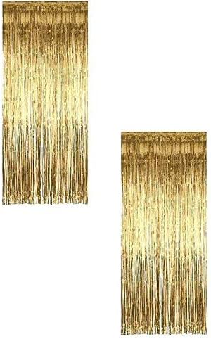 Amazon Com Ifavor123 Decorative Tinsel Foil Metallic Fringe Party