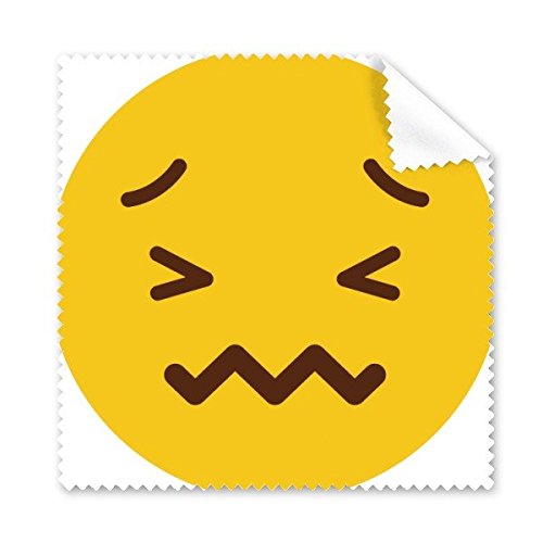 セール 登場から人気沸騰 Horrible Terribleイエローcute Lovelyオンラインチャット絵文字 Illustrationパターン眼鏡布クリーニングクロス電話画面クリーナー5点 B01msztsvm クリーニングクロス 4 H Org