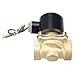 UEB 2W-200-20 3/4 Inch Brass Electric Solenoid Valve Water Air Fuels N/C DC 12V