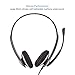 Cyber Acoustics - AC-201 Stereo Headset with Separate Headphone and Microphone Jacks, Great for K12 School Classroom and Education (AC-201) Silver
