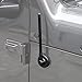 Savadicar 7.5-inch Short & Thick Reflex Antenna Replacement for 2007-2021 Jeep Wrangler JK JKU JL JLU & Gladiator JT Truck, Metal + ABS, Black