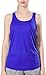 Fastorm Running Tank Tops for Women Active Racerback Dry Fit Tank Top Cerulean Blue-L