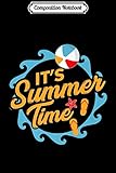 Composition Notebook: It's Summer Time Beach Ball Sandals Starfish Premium  Journal/Notebook Blank Lined Ruled 6x9 100 Pages