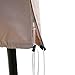 C-Hopetree Patio Umbrella Cover for 7ft to 11ft Outdoor Market Umbrellas, Waterproof, with Zipper and Rod, Beige
