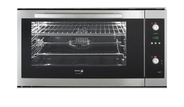 Fagor 5H-936 X - Horno (Horno eléctrico, 74 L, 50/250, Plata, Botones, 3,75  W) : Amazon.es: Hogar y cocina