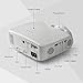 Crenova XPE498 Upgraded Projector 2018 (White) – 3200 Lumens – Home Portable Projector – Compatible with PC/Mac/TV/DVD/iPhone/iPad/USB/SD/AV/HDMI for Home Theater/Outdoor/Video Games