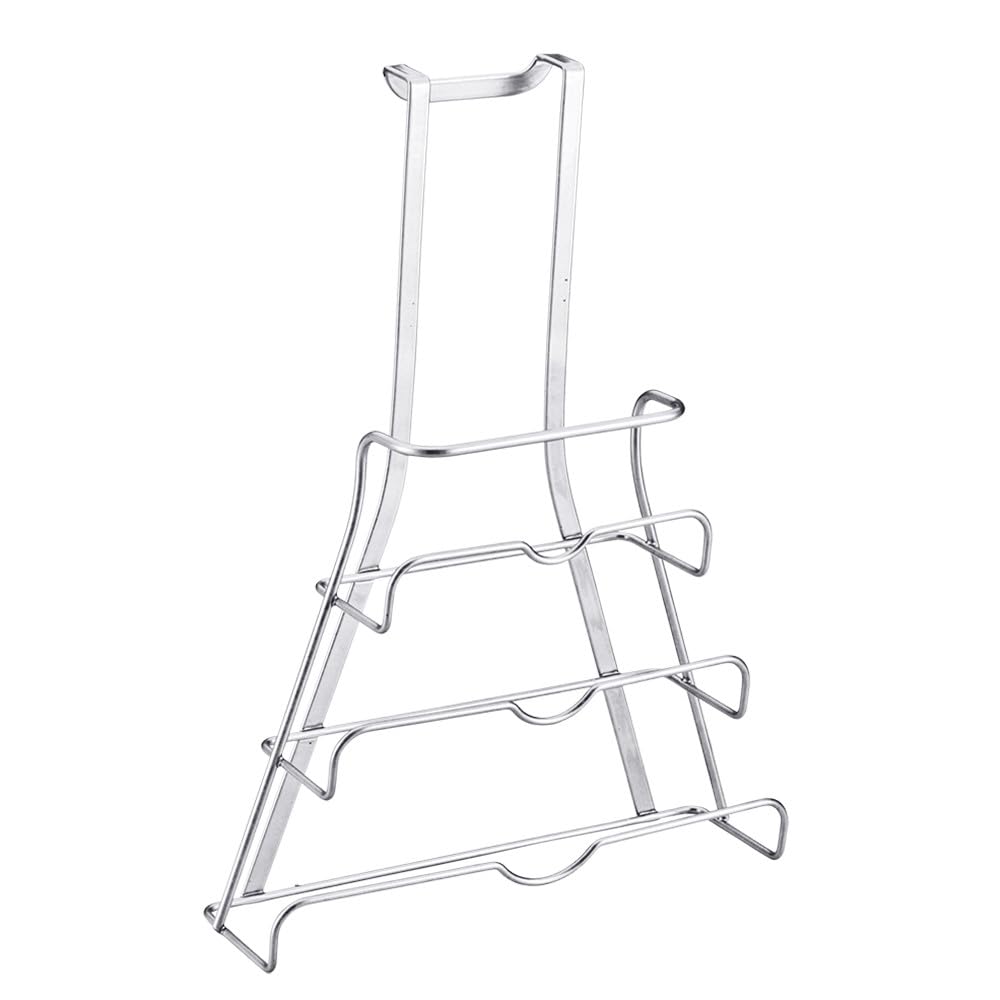 Metaltex Pot lid holder Galileo, Metal, Silver, 350614