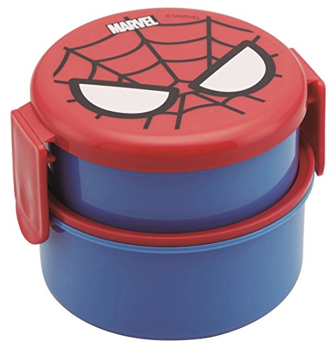 Spider-Man Round lunch box two-stage ONWR1 (japan import) by Skater