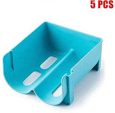 Lanbowo Apilables Ahorro de Espacio Nevera Armario Bebidas Latas ...