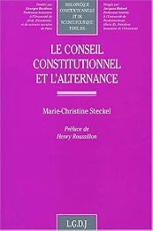 Le  Conseil constitutionnel et l'alternance