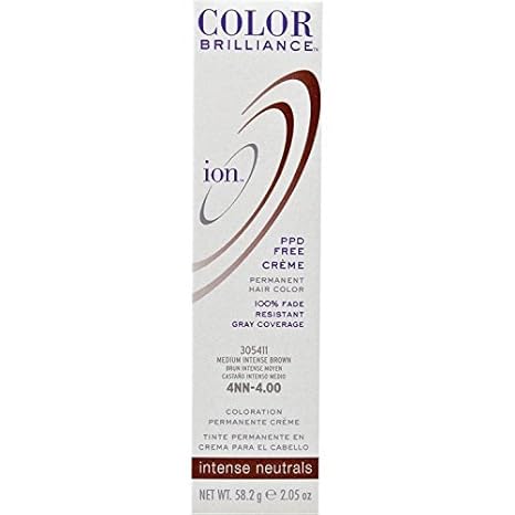 Ion Color Brilliance Permanent Creme Intense Neutrals 4nn Medium