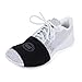 THE DANCESOCKS Made in USA Original Over Sneaker Socks for Dance on Smooth Floors (4/Pairs)