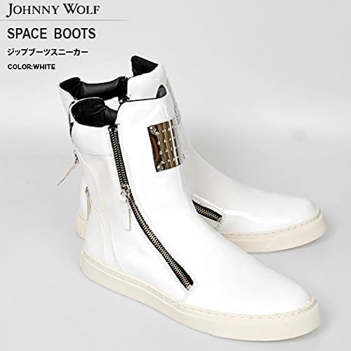 Amazon Co Jp Johnny Wolf ジョニーウルフ Space Boots スペースブーツ ブーツ スニーカー ホワイト 01 ホワイト 01 26cm 26 5ｃｍ 41 バッファローボブズ バッファローボブス Buffalo Bobs 公式サイト メンズ 服 ファッション小物
