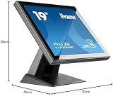 iiyama ProLite T1932MSC-B5X 19" LED Touchscreen Monitor IPS 1280x1024 HDMI VGA view 8