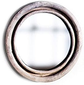 Oohlong Market, Round Recycled Pine Mirror