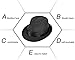 Kids Summer Fedora Hat Classic Vintage Panama Short Brim Straw Fedora Hat Black