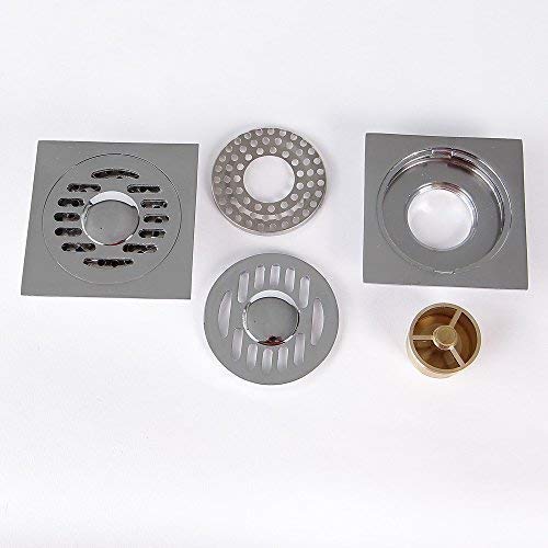 100x100mm DN 40 Floor Drain Gutter Shower Drain Bath Drain Shower Channel Drain Drain 02