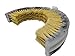 Teravan Curved Wash Brush for Exhaust Stack Pipes with Natural Tampico Fiber, Truck Cleaning Brush, Ideal Scrub Brush for Truck Exhaust Stack Pipes ((8