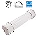 UL and ENERGY STAR Listed - LED Cylinder Frosted Bathroom Vanity Light Fixture, 3000K Warm White, 28 Watts, DIMMABLE, Wall Sconce, Cylinder, Contemporary Modern
