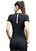 Matymats Women's Workout Tee Tops Short Sleeve Yoga Running Gym Sports T-Shirt Fast Dry