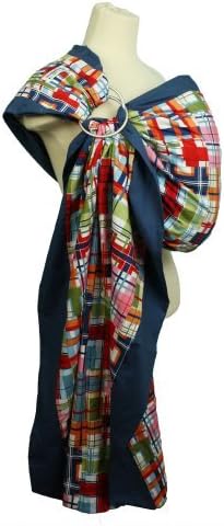 Snuggy Baby Prestige Ring Sling Baby Carrier - Madras by Snuggy Baby