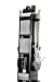 LevelUp Wii Factor Game Storage Tower, Black