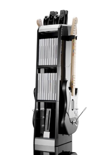 LevelUp Wii Factor Game Storage Tower, Black LevelUp Wii Factor Game Storage Tower, Black