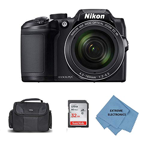 Nikon COOLPIX B500 Digital Point & Shoot Camera (Black) Bundle with 32GB Sandisk Memory Card + EXTREME ELECTRONICS Cloth +More - Thumbnail 7