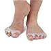 Maysky Gel Toe Separator/Spacers/Stretchers for Men and Women, Bunion Relief Easy Wear in Shoes, Alleviating Pain After Yoga and Sports Activities