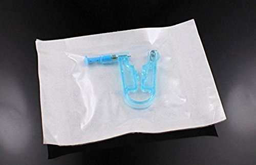 2 Pcs Blue Disposable Safety Health Ear Hole Piercing Gun Pierced Tools Nail Gun Piercing Device With Independent Packaging And Ear Studs - Thumbnail 2