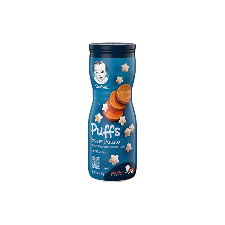 Gerber Baby Snacks Puffs, Sweet Potato, 1.48 Ounce
