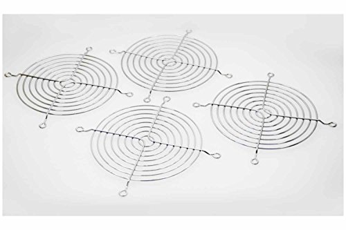 PartsCollection&reg; 4 Pcs Fan Grill Guard for 120MM (12CM) Axial Brushless Fan